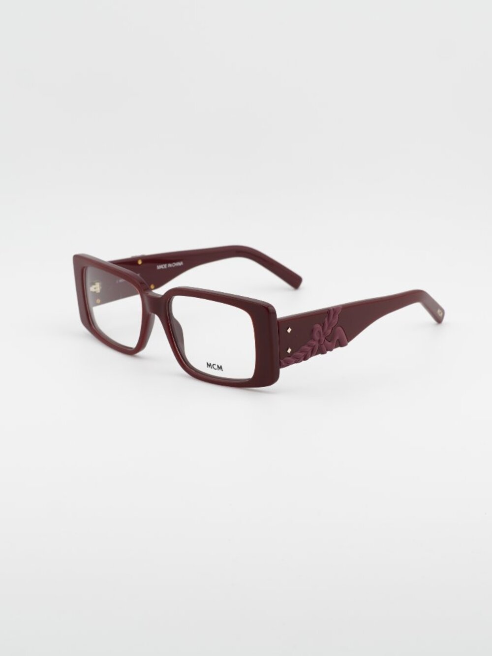 MCM MW5003 069 Eyeglasses Bordeaux 52mm Rectangle Frame